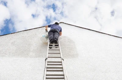 Peinture extérieure à Jouey — façades et ravalement